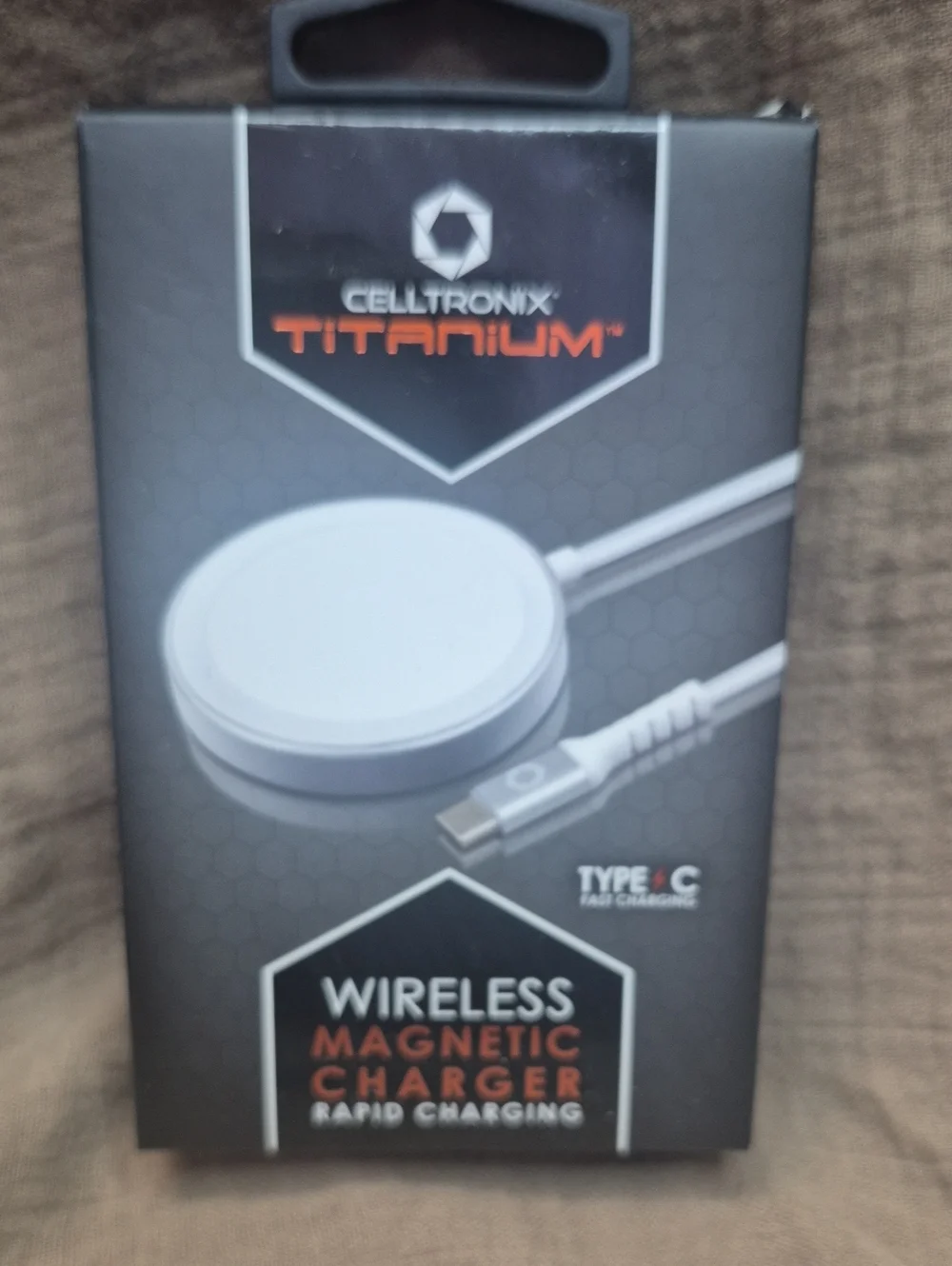 Wireless Magnetic Charger - White